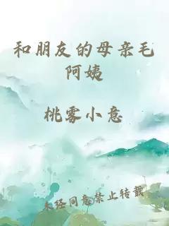 和朋友的母親毛阿姨